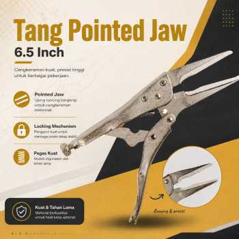 RyingL Tang Multifungsi Pliers Manual Pointed Jaw 6.5 Inch - L95
