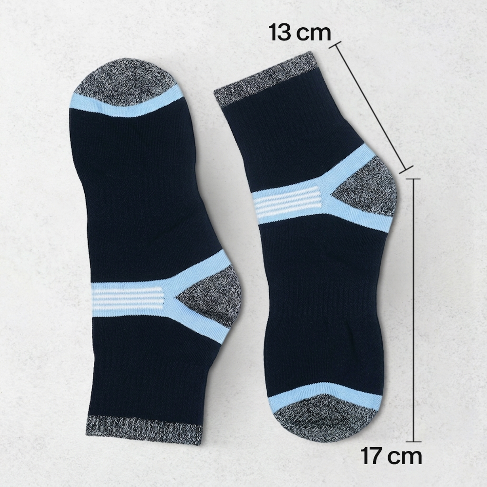 ZTOET Kaos Kaki Pendek Olahraga Quick Dry Breathable Sock Pria 39-45 - WZ173 Gambar produk ZTOET Kaos Kaki Pendek Olahraga Quick Dry Breathable Sock Pria 39-45 - WZ173 - 7