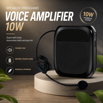 Little Bee Speaker Pinggang Wired Voice Amplifier 10W without Display - YW-166
