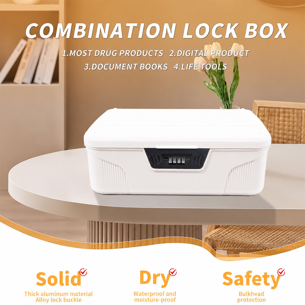 TEDEY Kotak Brankas Safety Box Portable Password M - 8875 Gambar produk TEDEY Kotak Brankas Safety Box Portable Password M - 8875 - Utama