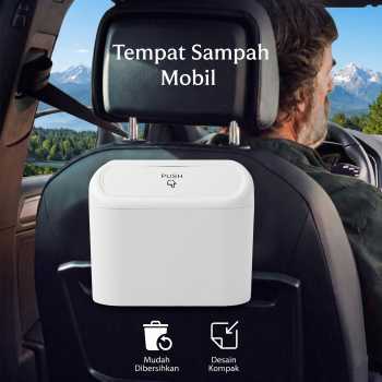 OTOHEROES Tempat Sampah Mobil Trash Bin Pressing Type - DDE01