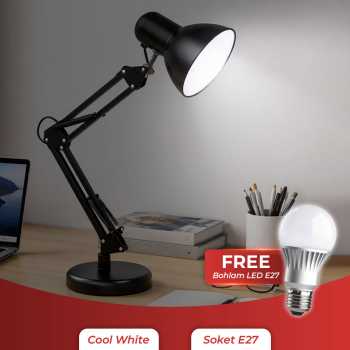 YODIF Lampu Meja Belajar LED Bracket Adjustable E27 - MT-101
