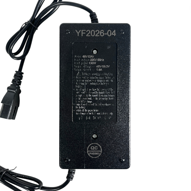 Gambar produk OTOHEROES Charger Aki Sepeda Listrik Smart Battery Charger Portable 48V 12Ah - YF2025/YF2026 - 3