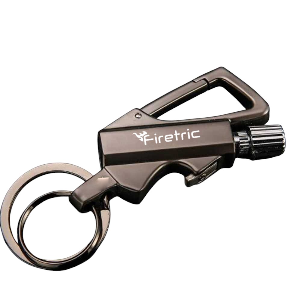 Firetric Korek Api Gantungan Kunci Flint Starter Carabiner - BCK2-666 Gambar produk Firetric Korek Api Gantungan Kunci Flint Starter Carabiner - BCK2-666 - 8