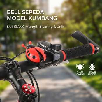 Cooloh Bell Sepeda Model Kumbang Safety Cycling Horn - UL-25