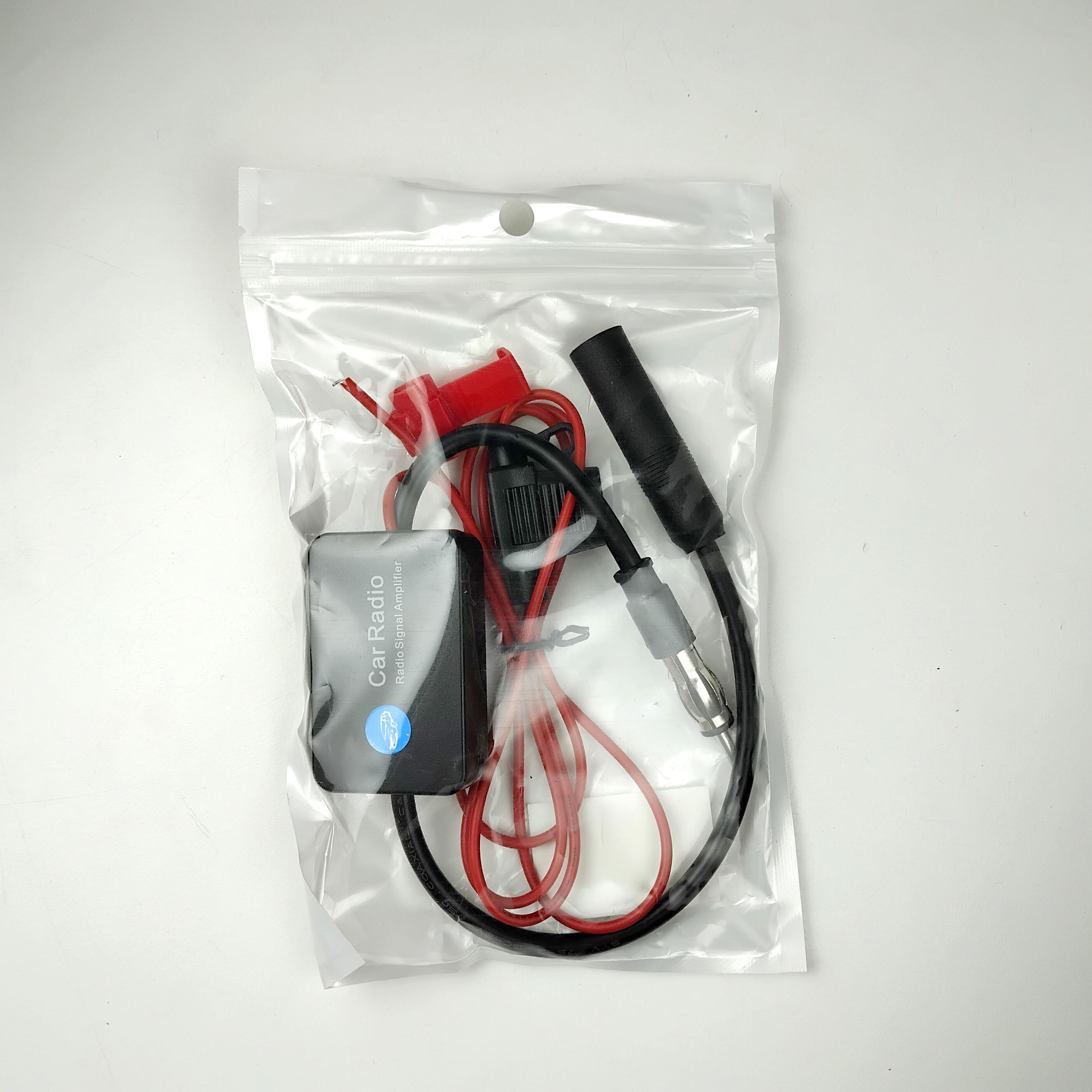 Podofo Antena Penguat Sinyal Radio FM Signal Amplifier untuk Mobil - ANT-208 Gambar produk Podofo Antena Penguat Sinyal Radio FM Signal Amplifier untuk Mobil - ANT-208 - Kemasan