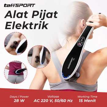Gambar produk TaffSPORT Alat Pijat Elektrik Punggung Shiatsu Infrared Massager - 608