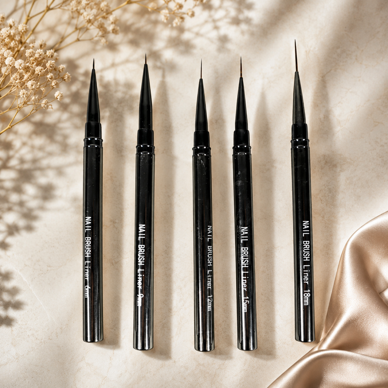 Catherine Set Kuas Kutek Lukis Kuku Nail Art Brush Dotting Tools 5 PCS - CT144 Gambar produk Catherine Set Kuas Kutek Lukis Kuku Nail Art Brush Dotting Tools 5 PCS - CT144 - 1