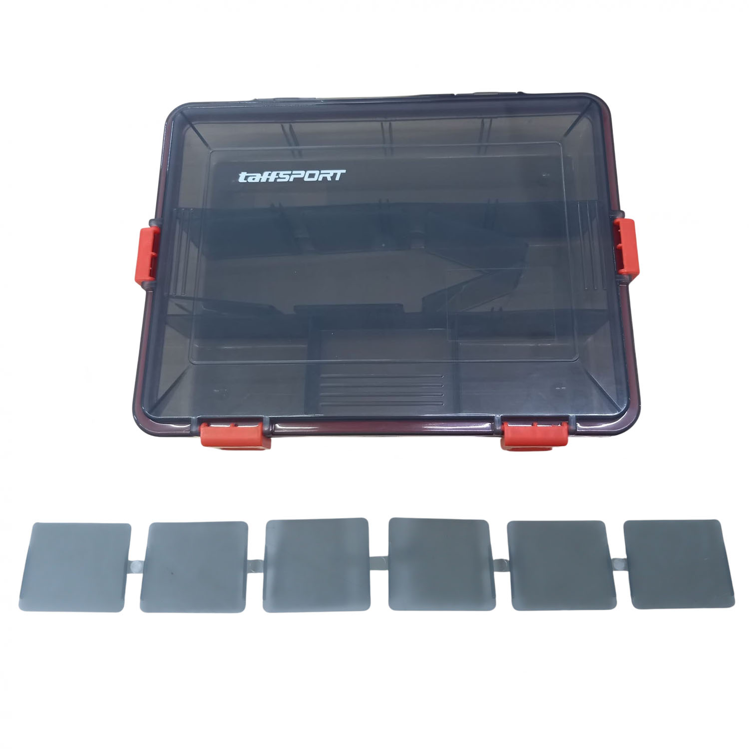 TaffSPORT Kotak Perkakas Pancing Kail Umpan Tackle Box 11 Grid - DY148 Gambar produk TaffSPORT Kotak Perkakas Pancing Kail Umpan Tackle Box 11 Grid - DY148 - 4