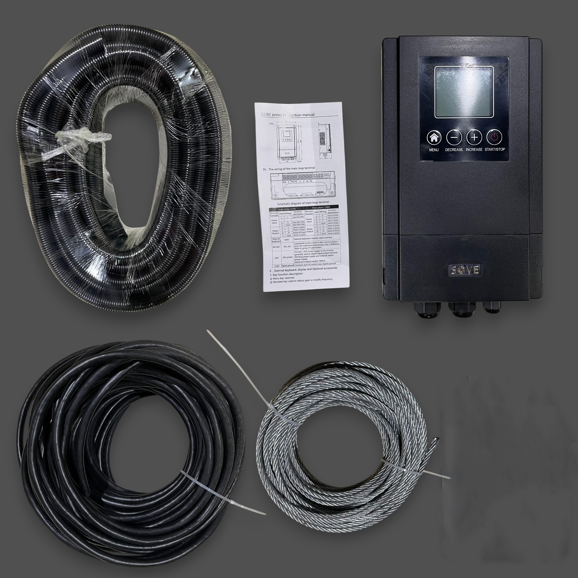 SOVE Titan Kipas Angin Gantung Plafon Industrial Fan HVLS 380V 4.2M - F38 Gambar produk SOVE Titan Kipas Angin Gantung Plafon Industrial Fan HVLS 380V 4.2M - F38 - 6