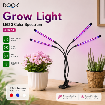 DQOK Grow Light LED USB Flexible Phytolamp 3 Color Spectrum 5V - LD7448