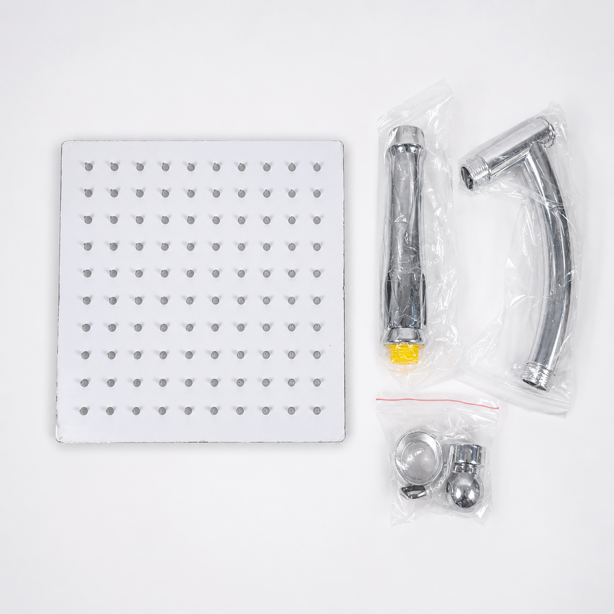 BATHE PROJECT Kepala Head Shower Mandi 8 Inch Stainless Steel Kotak - ADQ0098 Gambar produk BATHE PROJECT Kepala Head Shower Mandi 8 Inch Stainless Steel Kotak - ADQ0098 - 3