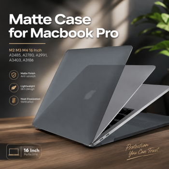 PFHEU Matte Case for Macbook Pro M2 M3 M4