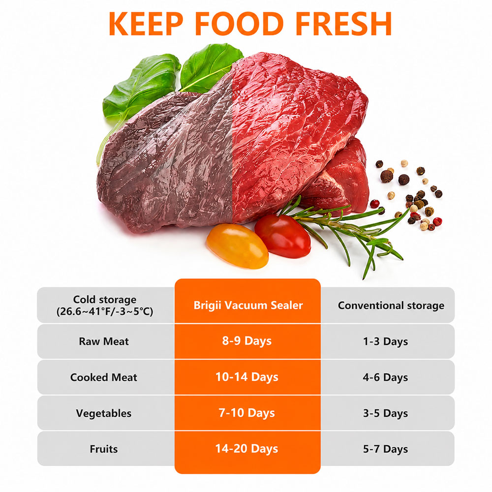 XinBao Alat Vakum Makanan Vacuum Sealer Packaging Machine 60kPa 110W - QH-56 Gambar produk XinBao Alat Vakum Makanan Vacuum Sealer Packaging Machine 60kPa 110W - QH-56 - 5