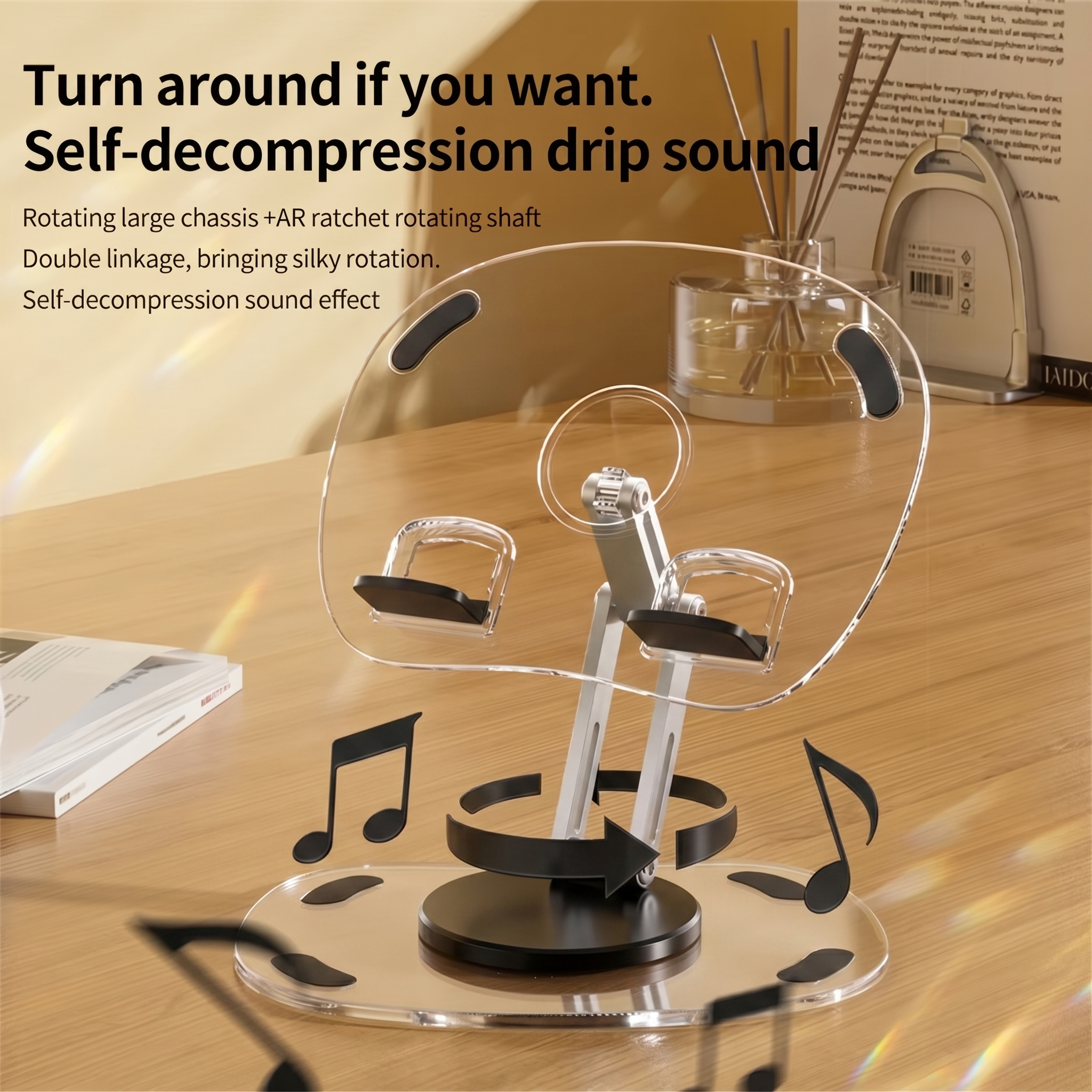 EMTRA Stand Tablet Foldable Aluminium Holder 360 Rotation 4-13 Inch - Q16 Gambar produk EMTRA Stand Tablet Foldable Aluminium Holder 360 Rotation 4-13 Inch - Q16 - 3