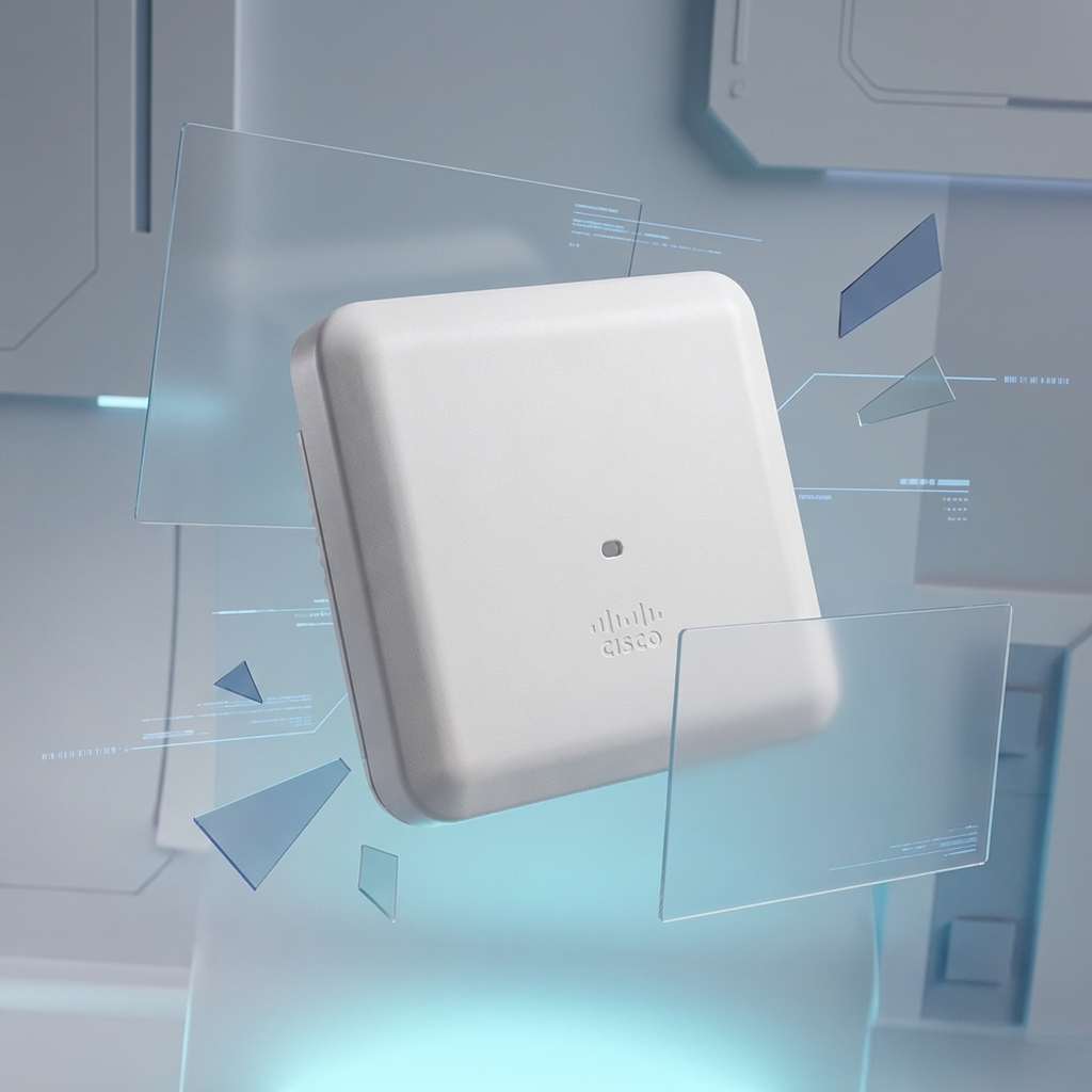 Cisco Wireless Access Point AP 802.11ac Wave 2 - AIR-AP3802I-H-K9 Gambar produk Cisco Wireless Access Point AP 802.11ac Wave 2 - AIR-AP3802I-H-K9 - 1