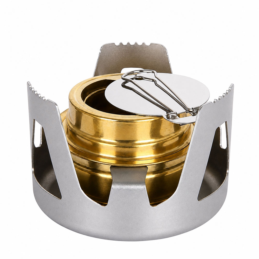 ALOCS Kompor Portable Spiritus Ethanol Methanol Compact Camping Stove - ALK01 Gambar produk ALOCS Kompor Portable Spiritus Ethanol Methanol Compact Camping Stove - ALK01 - 7