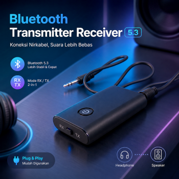 GOOJODOQ Bluetooth 5.3 Transmitter Receiver Rechargeable - B10S