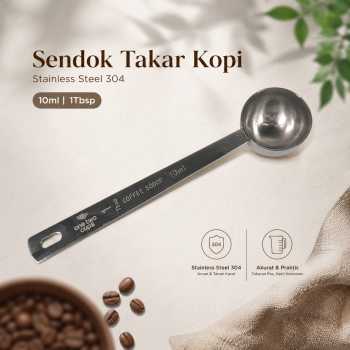 One Two Cups Sendok Takar Kopi Stainless Steel 304 Measuring Spoon - GG-304