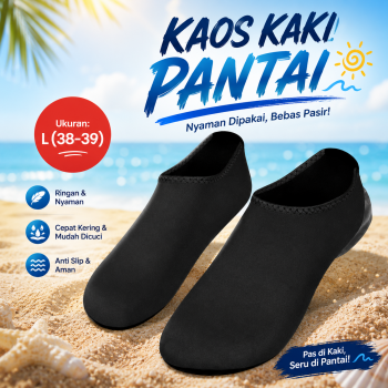 MWSC Kaos Kaki Ankle Pantai Slip On Beach Slippers Wanita - XH802