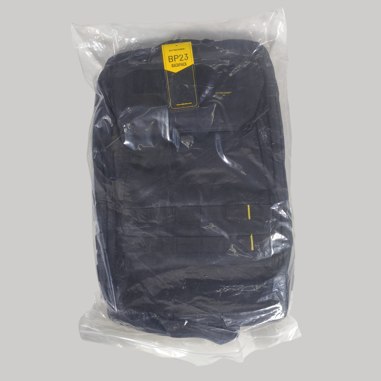 Gambar produk NITECORE Tas Ransel Laptop 15.6 Inch 600D Polyester MOLLE Sistem 23L - BP23 - Kemasan