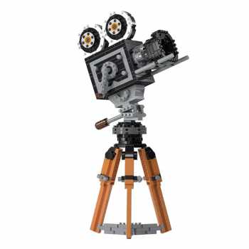 Gambar produk RAZUS Mainan Balok Susun Vintage Cine Film Camera Bricks Blok - MY97132 - 6