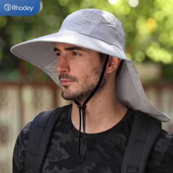 Rhodey Topi Rimba Hiking Outdoor Anti UV Waterproof Polyamide - BH031