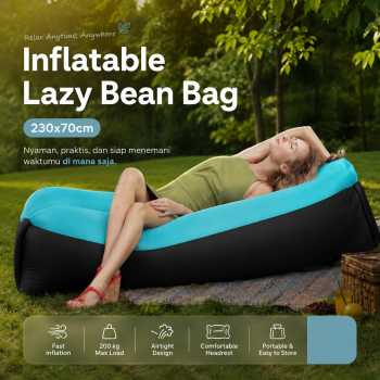 Gambar produk ZXZ Kursi Malas Angin Sofa Airbed Inflatable Lazy Bean Bag 230x70cm - LZ081