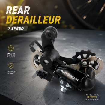 Gambar produk TaffSPORT Rival Rear Derailleur Biycle Sepeda 7 Speed - RD-TX35