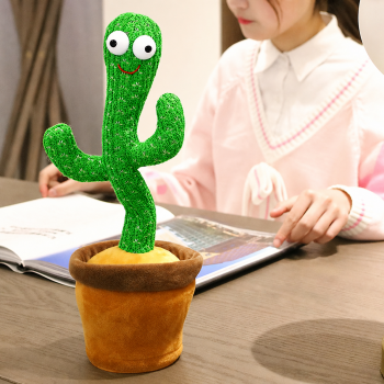 Gambar produk Yokibo Mainan Anak Dancing Cactus Plush Children Toy - N436