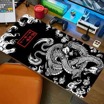 Gambar produk TaffGEAR Mouse Pad Gaming Japanese Dragon Desk Mat 300x600x3mm - M35