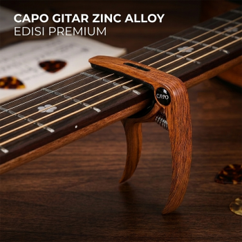 TaffSTUDIO Capo Gitar Zinc Alloy Bridge Pin Remover with Pick Holder - G-A1