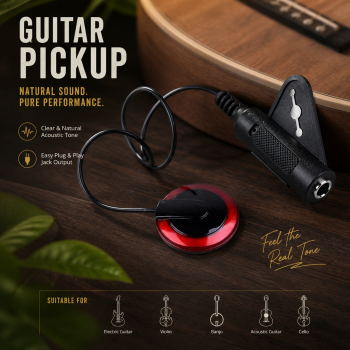 Gitar Electronic Pickup Pengubah Akustik Jadi Elektrik - ST-20