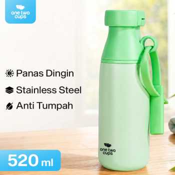 One Two Cups Botol Minum Tumbler Air BPA Free Stainless Steel - CL520