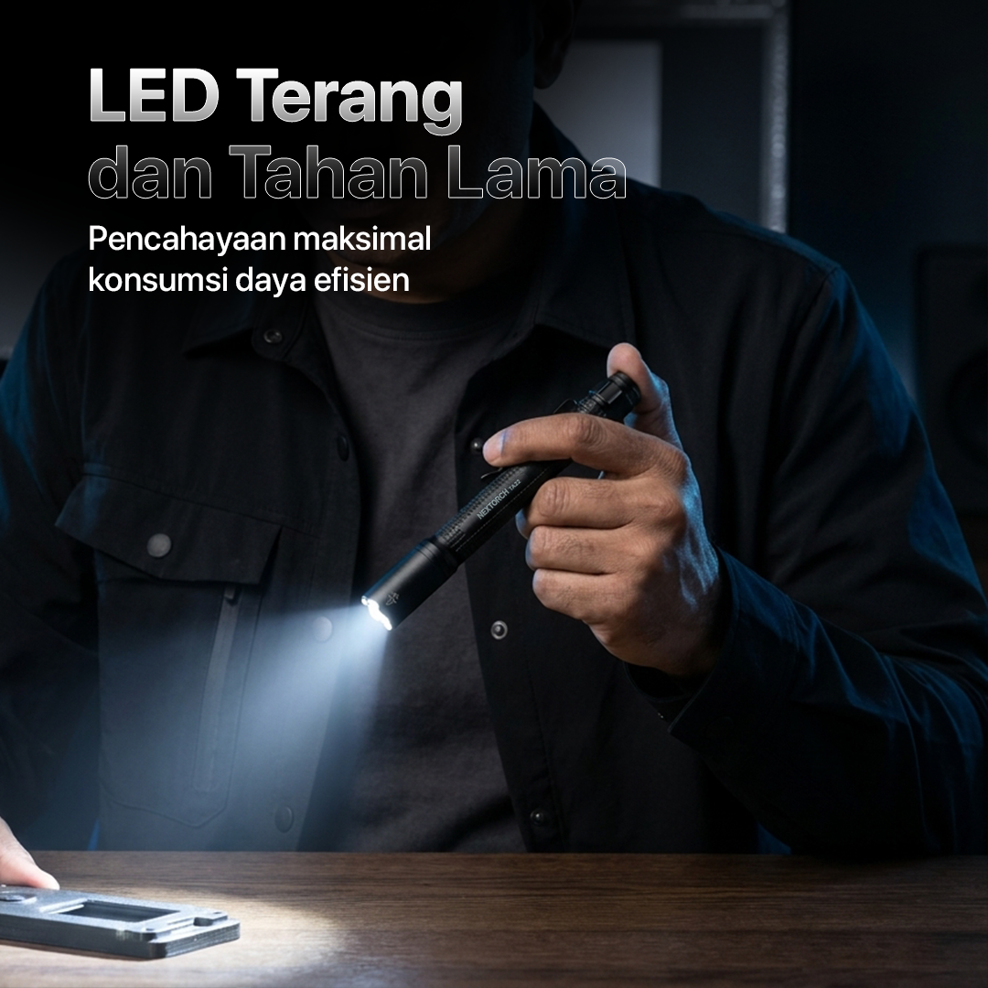 NEXTORCH Lampu Senter LED Mini Penlight Tactical USB Type C 850 Lumens - TA22 Gambar produk NEXTORCH Lampu Senter LED Mini Penlight Tactical USB Type C 850 Lumens - TA22 - 1