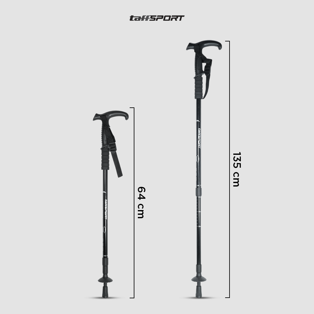 TaffSPORT Alat Bantu Mendaki Trekking Pole Alpenstocks Climbing Tool - ODIN Gambar produk TaffSPORT Alat Bantu Mendaki Trekking Pole Alpenstocks Climbing Tool - ODIN - 8