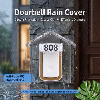EMILEE Doorbell Rain Cover Tutup Pelindung Bel Pintu Rumah PC - E95