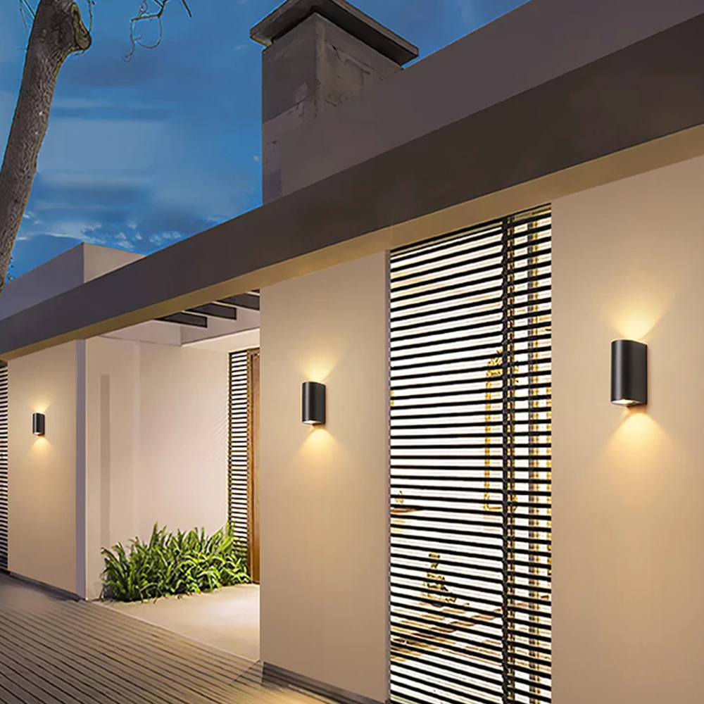 JUMEI Lampu Dinding Hias Outdoor Double Head Waterproof IP65 6W Natural White 6000K - DH-10 Gambar produk JUMEI Lampu Dinding Hias Outdoor Double Head Waterproof IP65 6W Natural White 6000K - DH-10 - 6