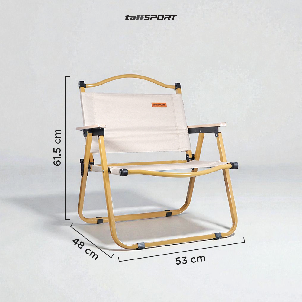 TaffSPORT Kursi Lipat Outdoor Camping Portable Foldable Oxford 600D L - YH6 Gambar produk TaffSPORT Kursi Lipat Outdoor Camping Portable Foldable Oxford 600D L - YH6 - 7