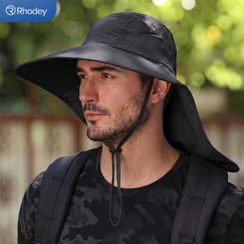 Rhodey Topi Rimba Hiking Outdoor Anti UV Waterproof Polyamide - BH031