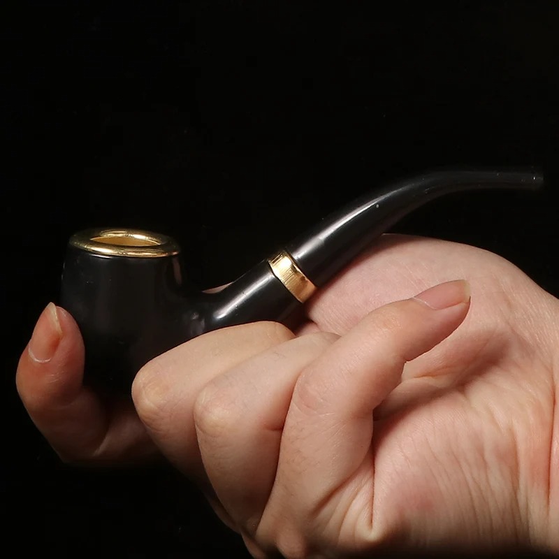 Gambar produk Jodel Pipa Rokok Tembakau Cangklong Tobacco Pipe Resin Washable Filter - ZF909 - 3