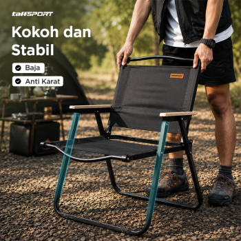 Gambar produk TaffSPORT Kursi Lipat Outdoor Camping Portable Foldable Oxford 600D M - YH6 - 2