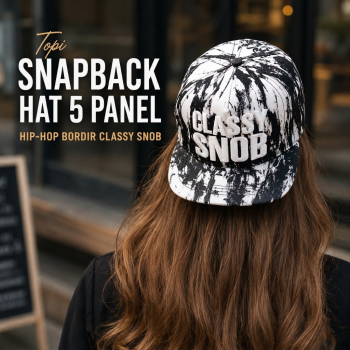 MLB Topi Snapback Hat 5 Panel Hip-Hop Bordir Classy Snob - M60