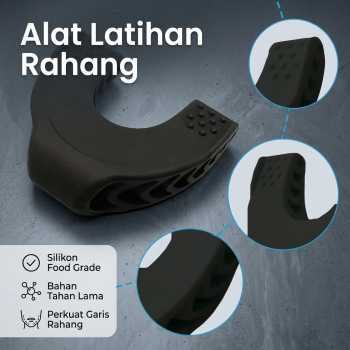 ILAMVIE Alat Latihan Rahang Silicone Jaw Trainer Mastic Ball - LV-6