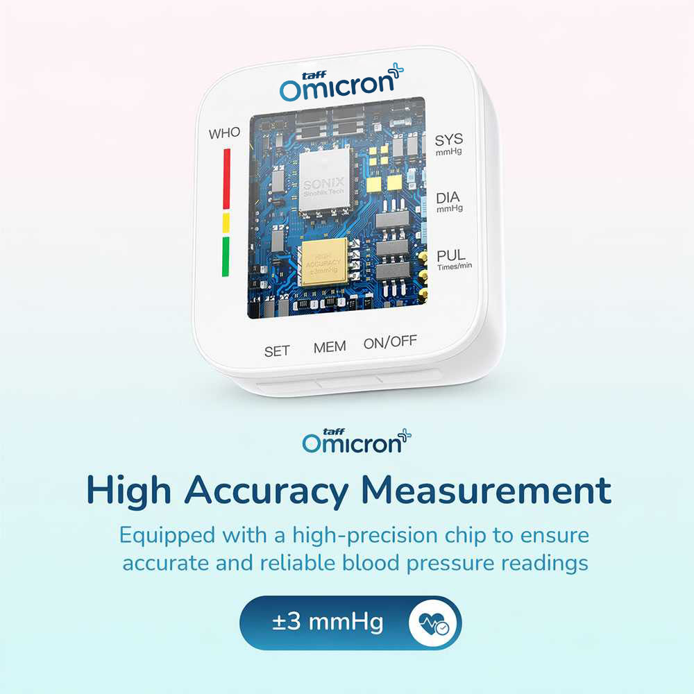 TaffOmicron Tensimeter Digital Pengukur Tekanan Darah Wrist Monitor Bahasa Inggris - RZ-204 Gambar produk TaffOmicron Tensimeter Digital Pengukur Tekanan Darah Wrist Monitor Bahasa Inggris - RZ-204 - 3