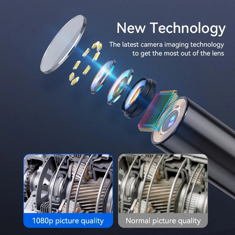 Taffware Kamera Endoskop Industrial Borescope 2.4 Inch IP67 2000mAh 5M - G20 Gambar produk Taffware Kamera Endoskop Industrial Borescope 2.4 Inch IP67 2000mAh 5M - G20 - 2