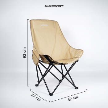 Gambar produk TaffSPORT Kursi Lipat Outdoor Camping Portable Oxford Folding Chair - FO021 - 8