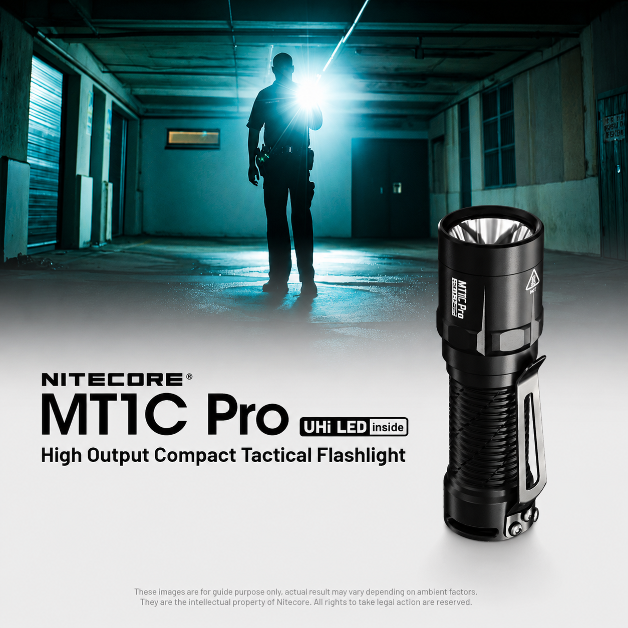 NITECORE Senter LED Tactical Flashlight UHi 20 IP68 1000 Lumens - MT1C PRO Gambar produk NITECORE Senter LED Tactical Flashlight UHi 20 IP68 1000 Lumens - MT1C PRO - Utama