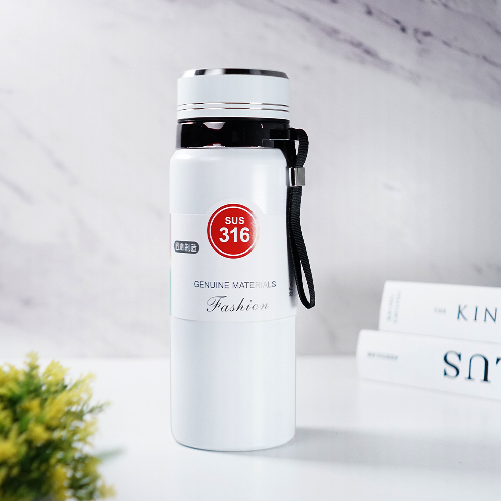 BOUTH Botol Minum Termos Tumbler Air Double Wall Stainless Steel 800ml - A1A5 Gambar produk BOUTH Botol Minum Termos Tumbler Air Double Wall Stainless Steel 800ml - A1A5 - 4