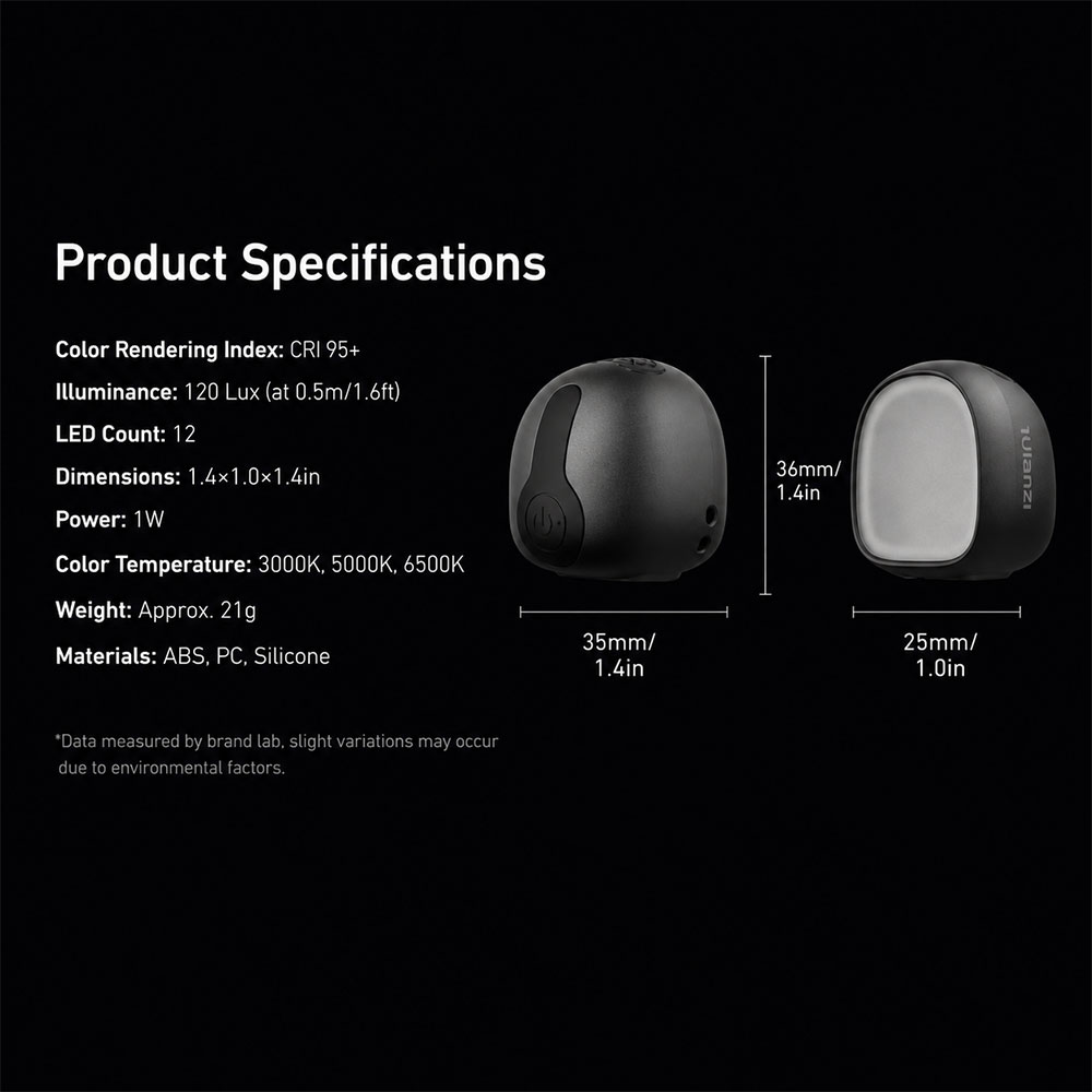 TELESIN Magnetic Dual Mini Fill Light LED for DJI Osmo Pocket 4 - S5-BGD-23-TDJ Gambar produk TELESIN Magnetic Dual Mini Fill Light LED for DJI Osmo Pocket 4 - S5-BGD-23-TDJ - 8
